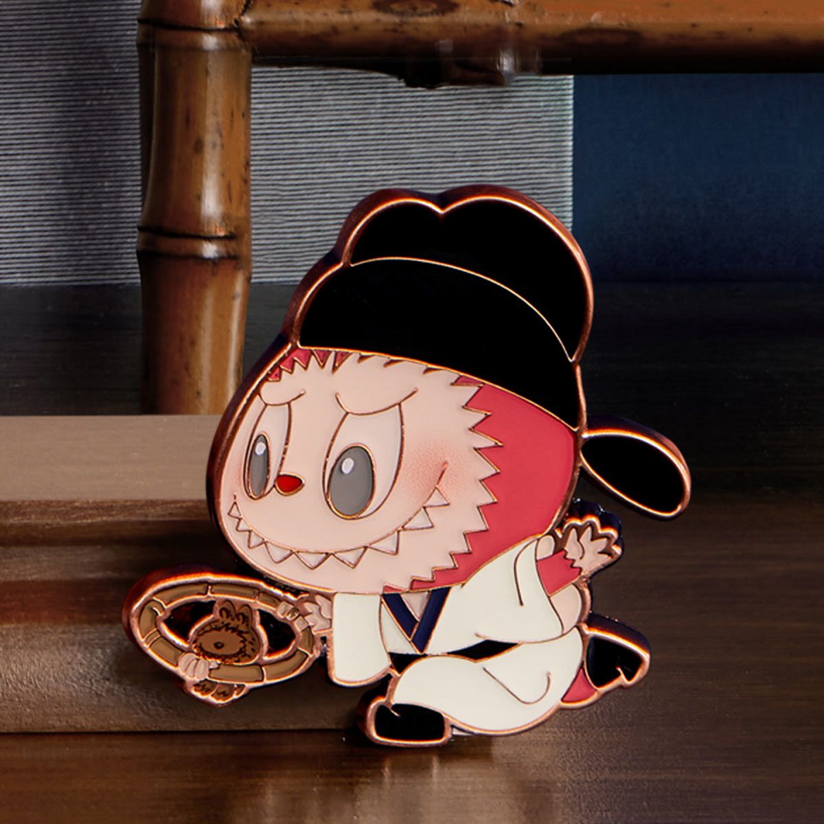 Pop Mart Labubu The Monsters Let's Have Fun Together Badge