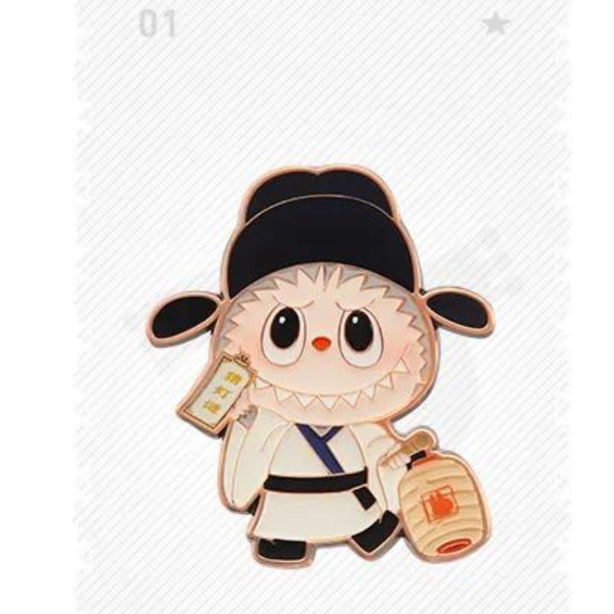 Pop Mart Labubu The Monsters Let's Have Fun Together Badge