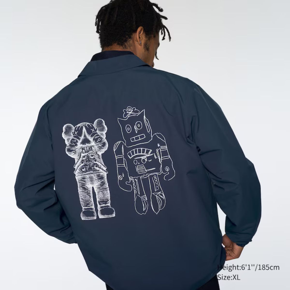 Uniqlo x KAWS x Warhol Coach Jaket