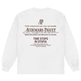 Travis Scott Cactus Jack x Audemars Piguet Utopia Long Sleeve T-Shirt White