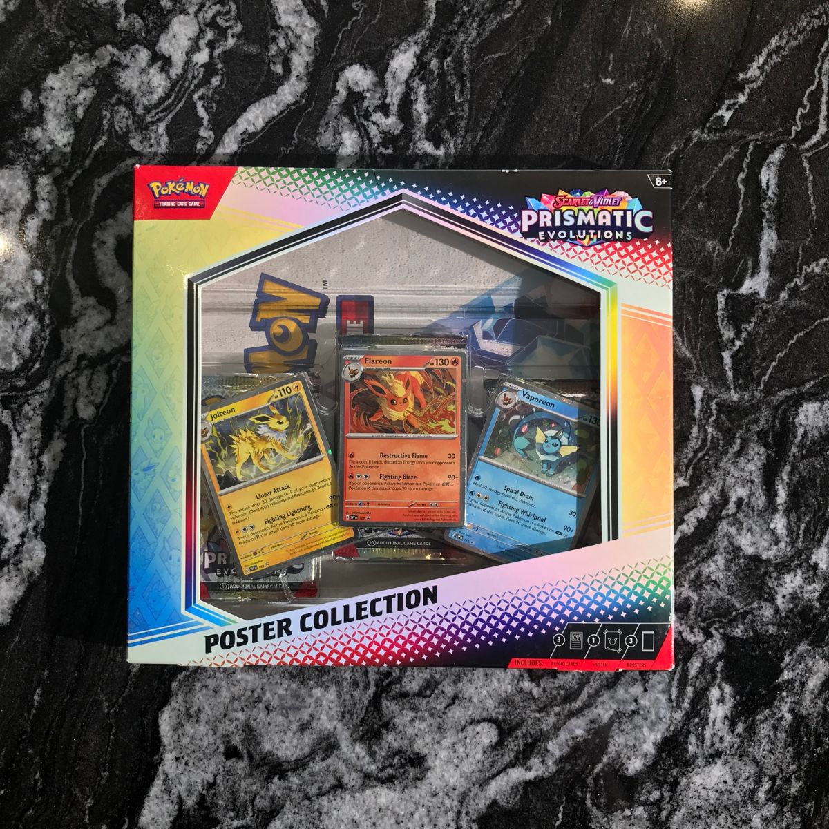 Pokemon TCG Scarlet & Violet Prismatic Evolutions Poster Collection