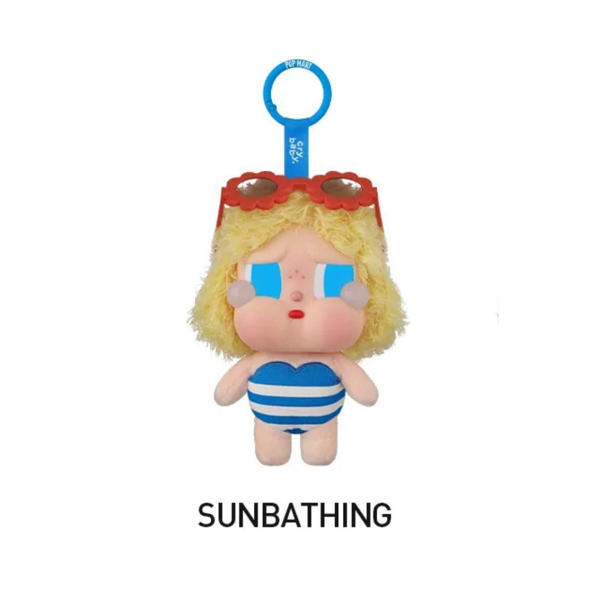 Pop Mart Crybaby Vacation Mode On Series-Vinyl Plush Pendant