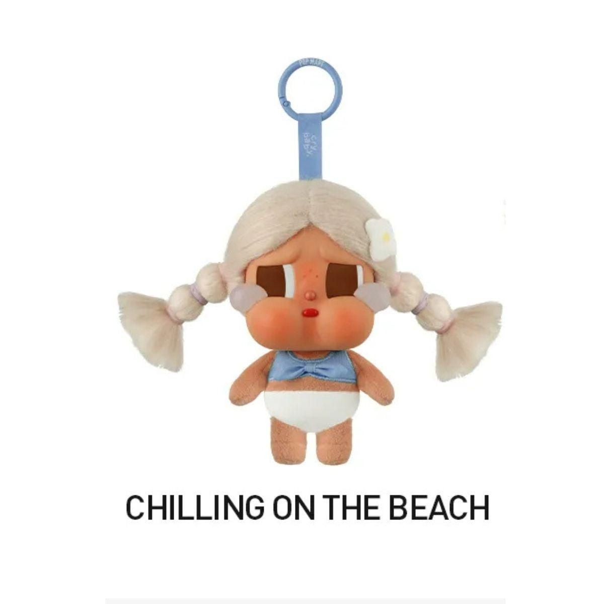 Pop Mart Crybaby Vacation Mode On Series-Vinyl Plush Pendant
