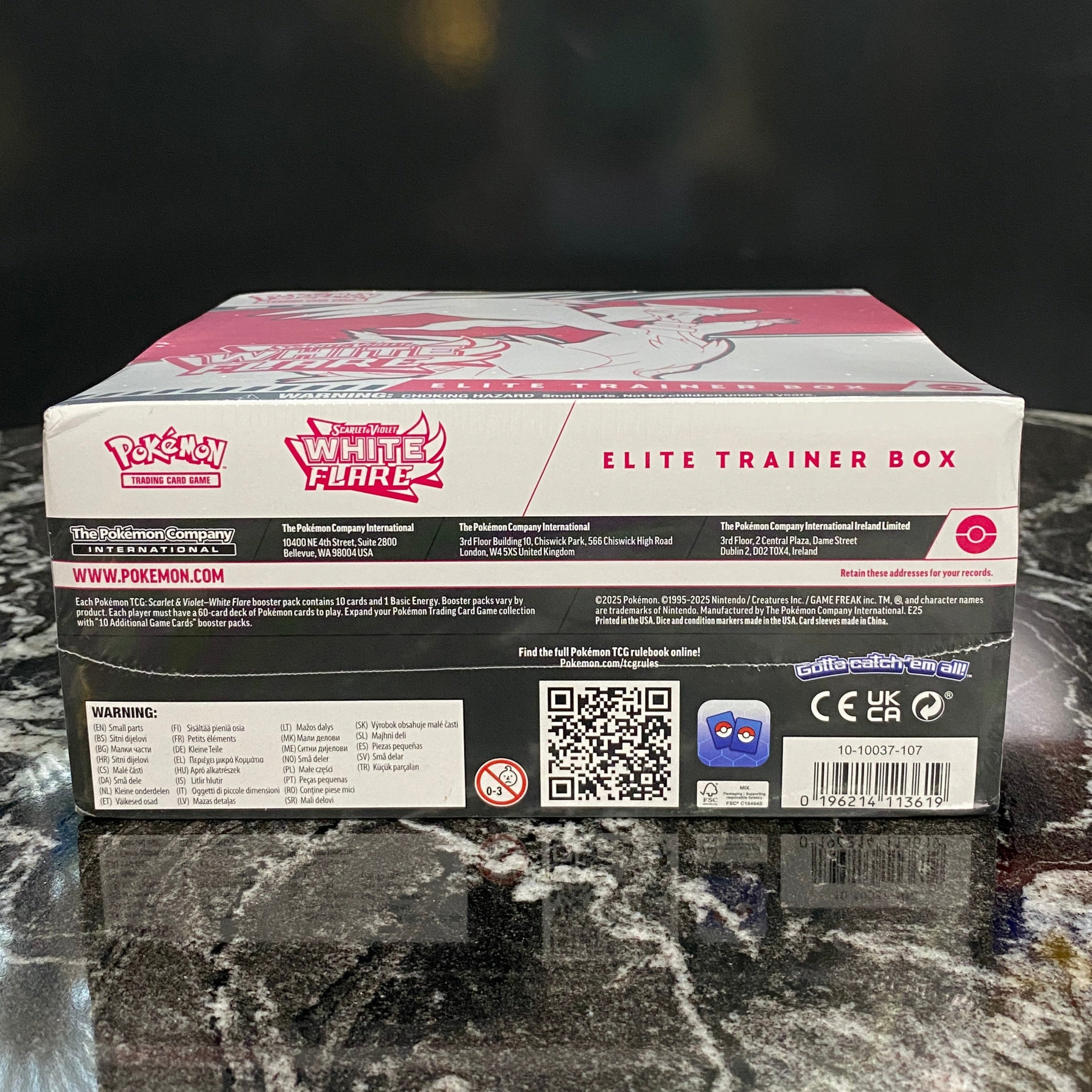 Pokemon TCG Scarlet & Violet White Flare ETB