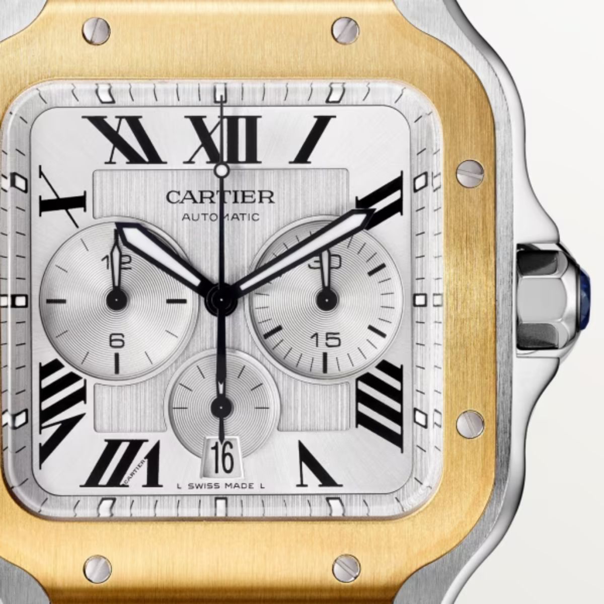 Cartier Santos de Cartier Chronograph Extra large model W2SA0008