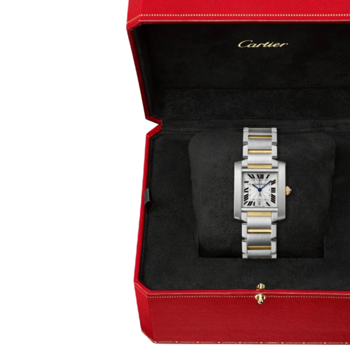 Cartier Tank Francaise Large Steel W51005Q4