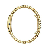 Cartier Baignoire Watch Small Yellow Gold Silvered Dial Blued-Steel WGBA0013