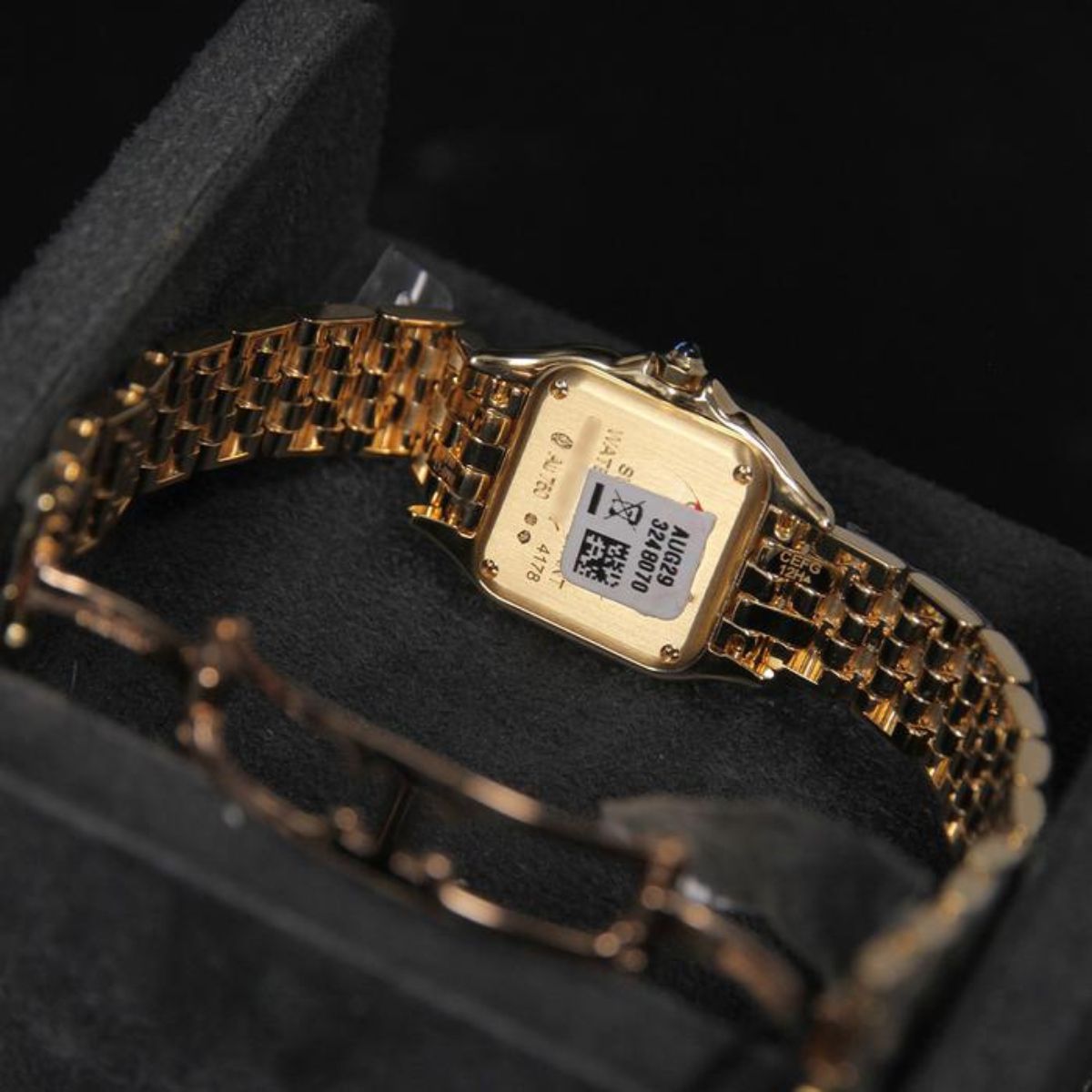 Cartier 23 Panthère Small YG White Dial WGPN0059