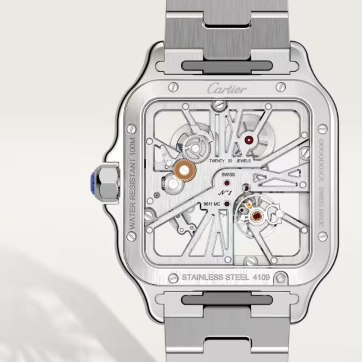 Cartier Santos de Cartier Large model WHSA0015