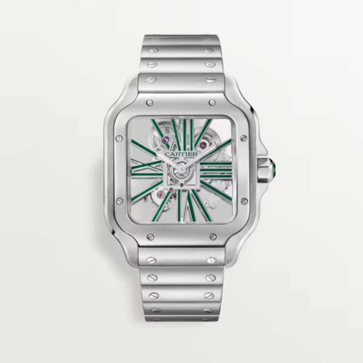 Cartier Santos de Cartier skeleton Large model WHSA0028