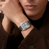 Cartier Santos Dumont Skeleton Equipped With A Micro Rotor Large Model WHSA0032