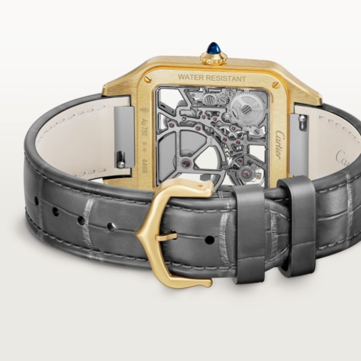 Cartier Santos Dumont Skeleton Equipped With A Micro Rotor Large Model WHSA0043