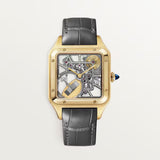 Cartier Santos Dumont Skeleton Equipped With A Micro Rotor Large Model WHSA0043