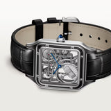 Cartier Santos Dumont Skeleton Equipped With A Micro Rotor Large Model WHSA0044