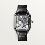 Cartier Santos Dumont Skeleton Equipped With A Micro Rotor Large Model WHSA0044