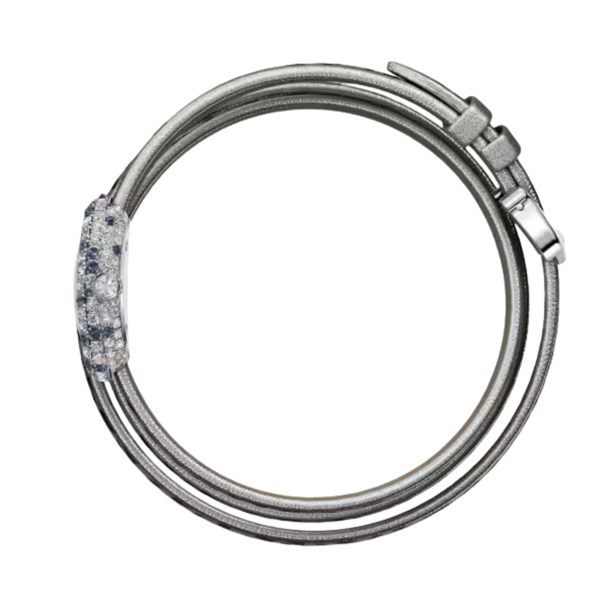 Cartier Baignoire Watch Mini White Gold Diamonds WJBA0037