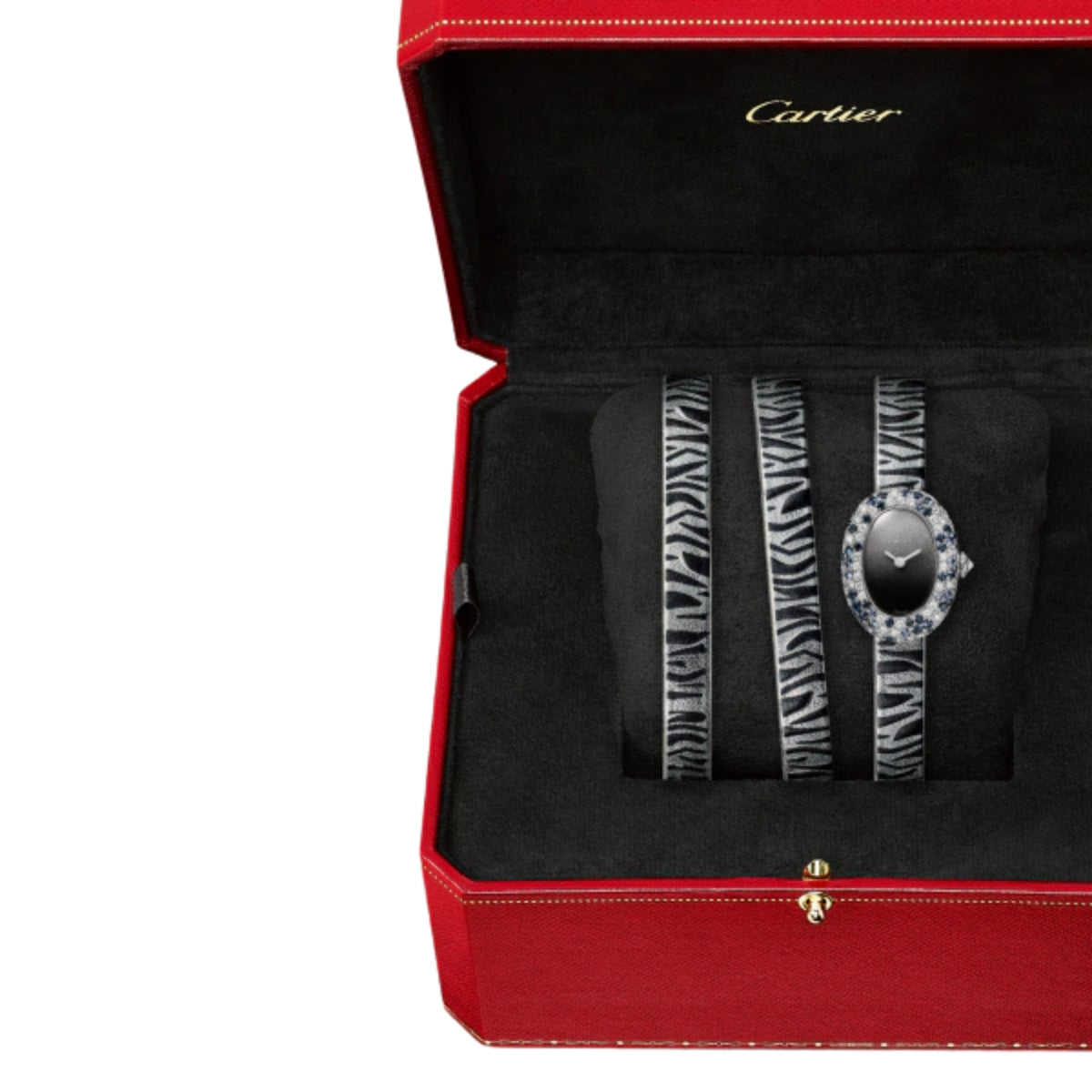 Cartier Baignoire Watch Mini White Gold Diamonds WJBA0037