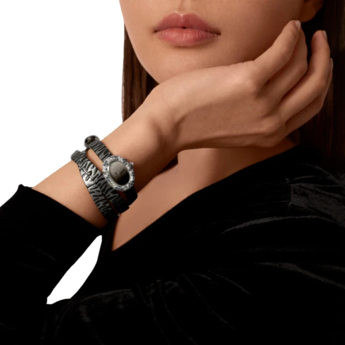 Cartier Baignoire Watch Mini White Gold Diamonds WJBA0037
