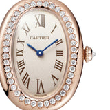 Cartier Baignoire Watch Small Size 15/16/17 Rose Gold Diamonds WJBA0041
