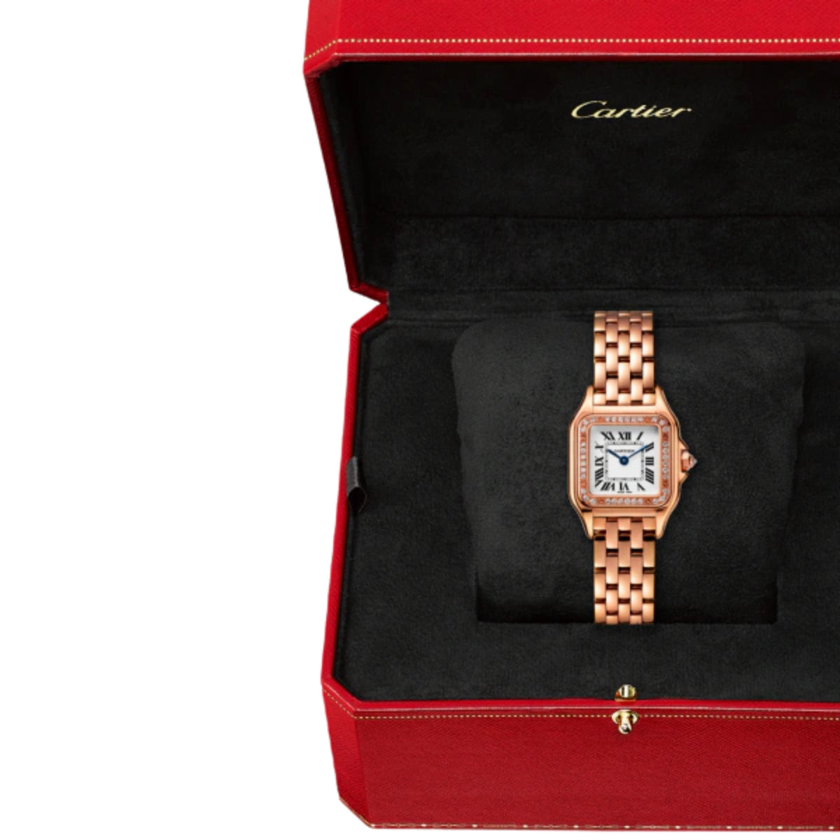 Cartier Panthere De Cartier Small Rose Gold Diamonds WJPN0008