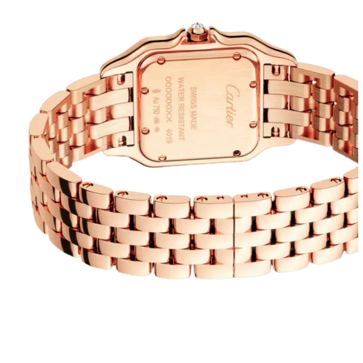 Cartier Panthere De Cartier Medium Rose Gold Diamonds WJPN0009