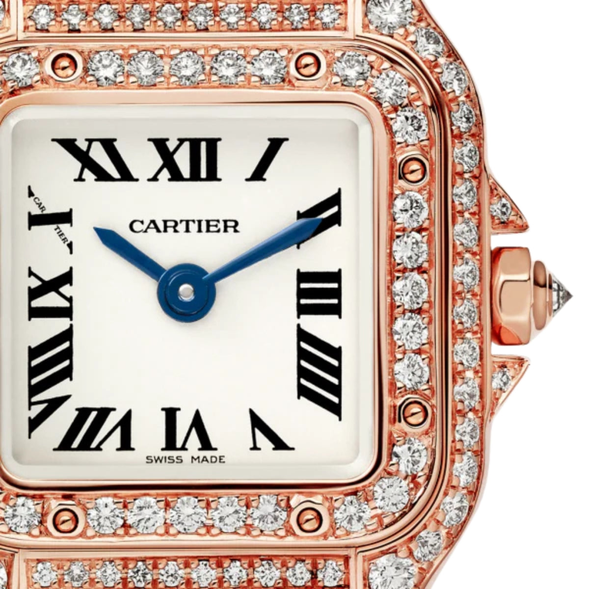 Cartier Panthere De Cartier Mini Rose Gold Diamonds WJPN0020