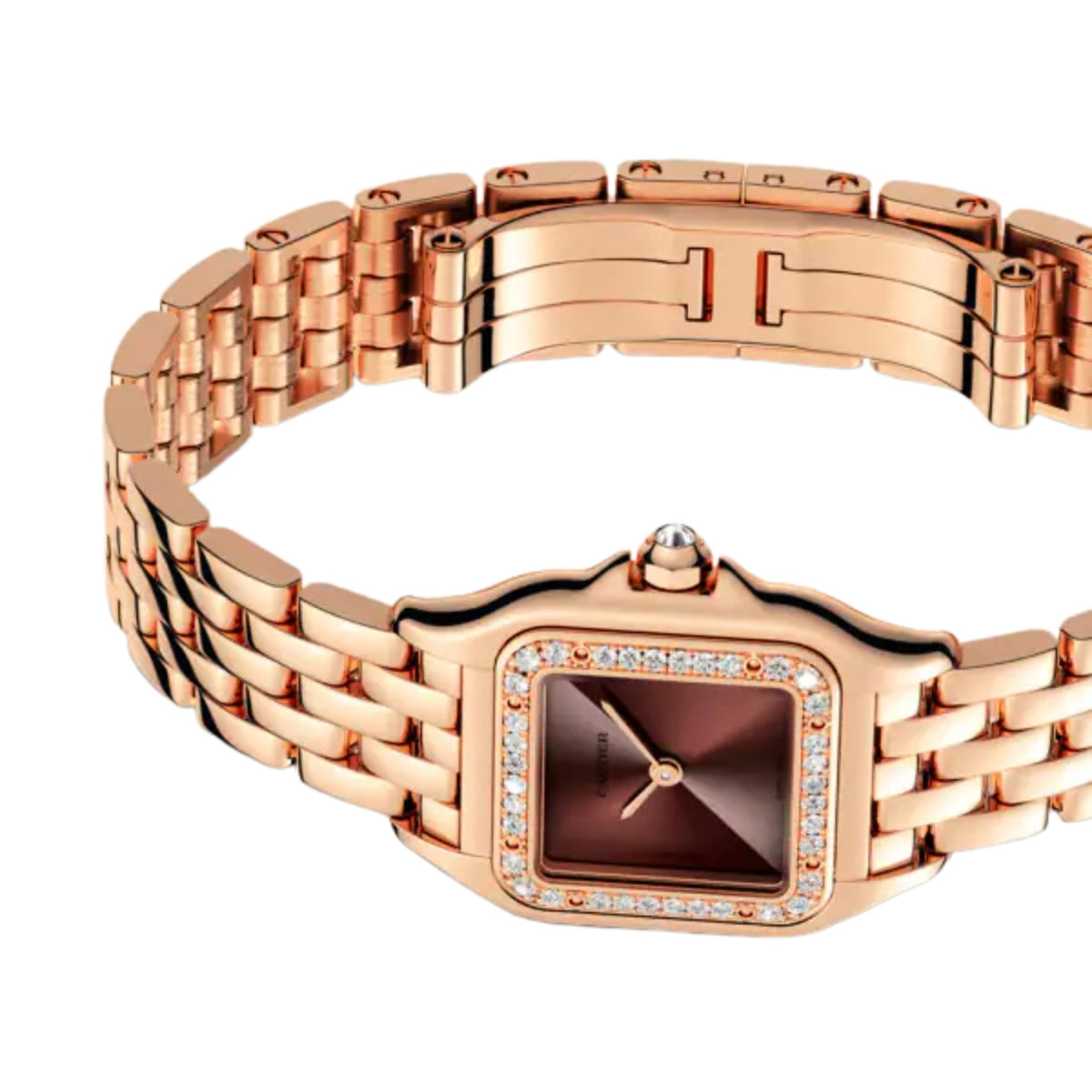 Cartier Panthere De Cartier Small Rose Gold Diamonds WJPN0035