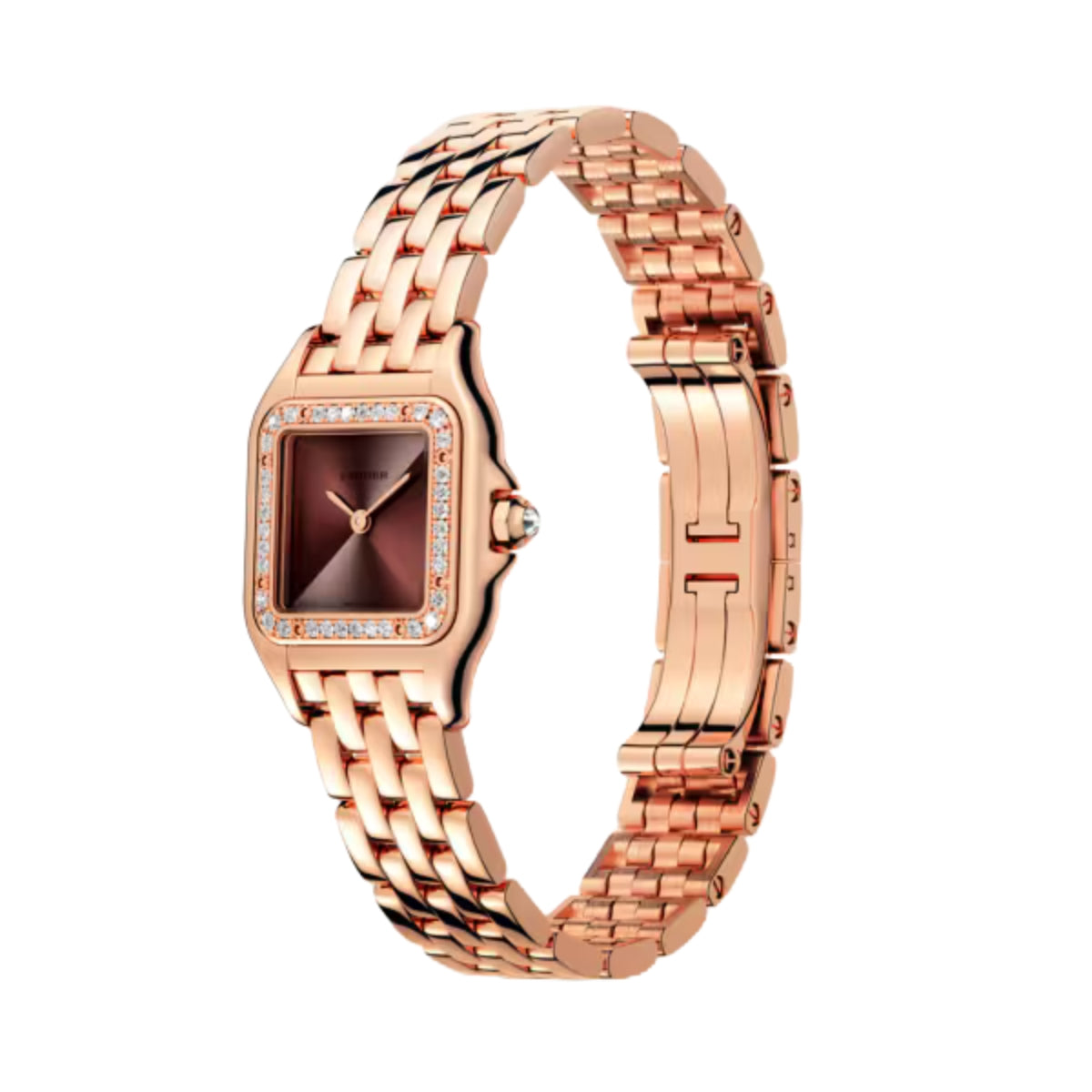 Cartier Panthere De Cartier Small Rose Gold Diamonds WJPN0035