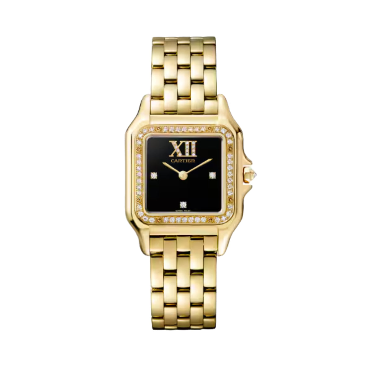 Cartier Panthere De Cartier Medium Yellow Gold Diamonds WJPN0044