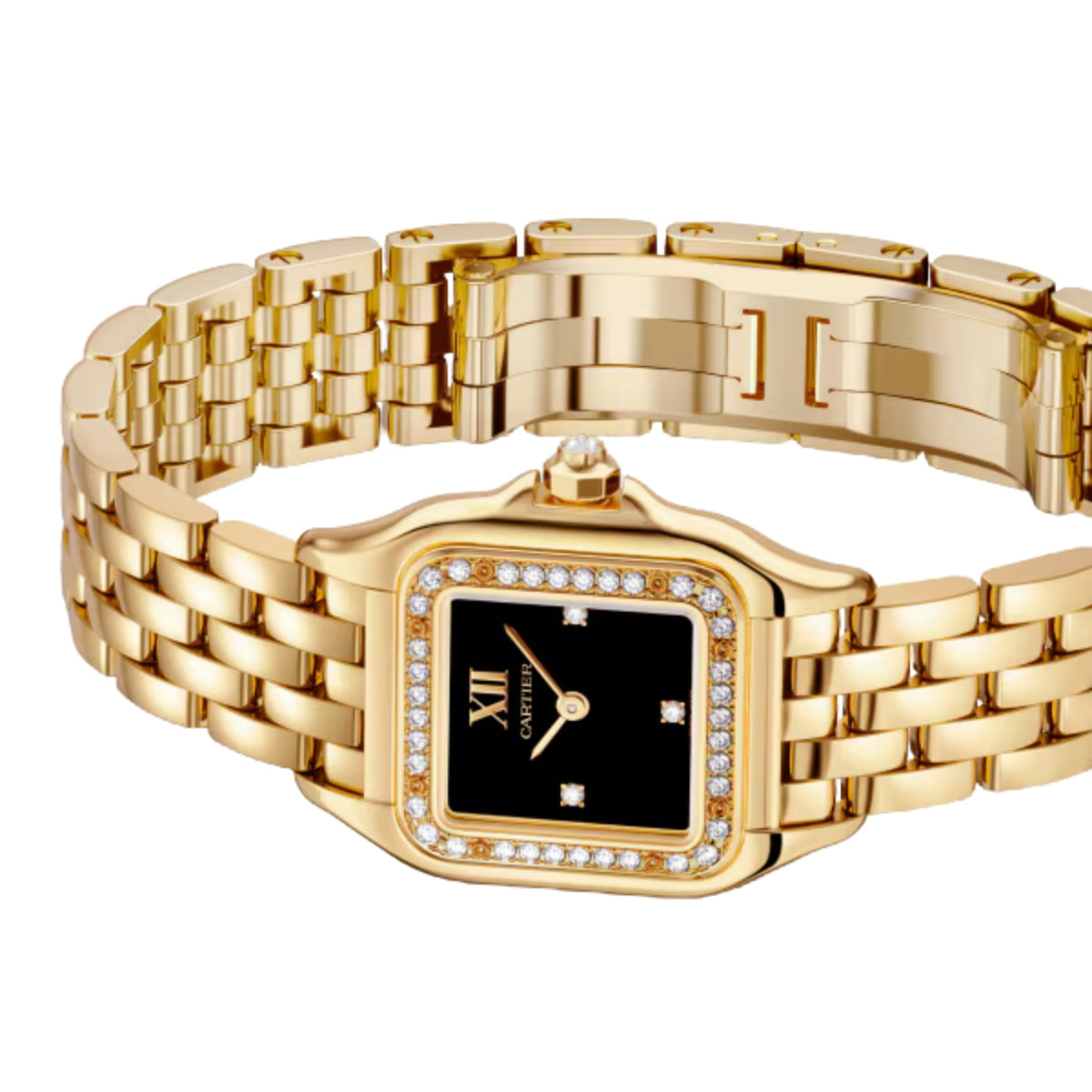 Cartier Panthere De Cartier Small Yellow Gold Diamonds WJPN0053