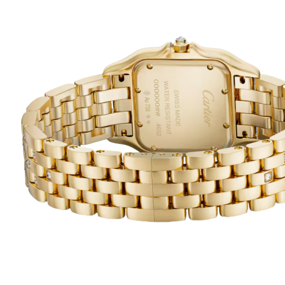 Cartier Panthere De Cartier Medium Yellow Gold Diamonds WJPN0060