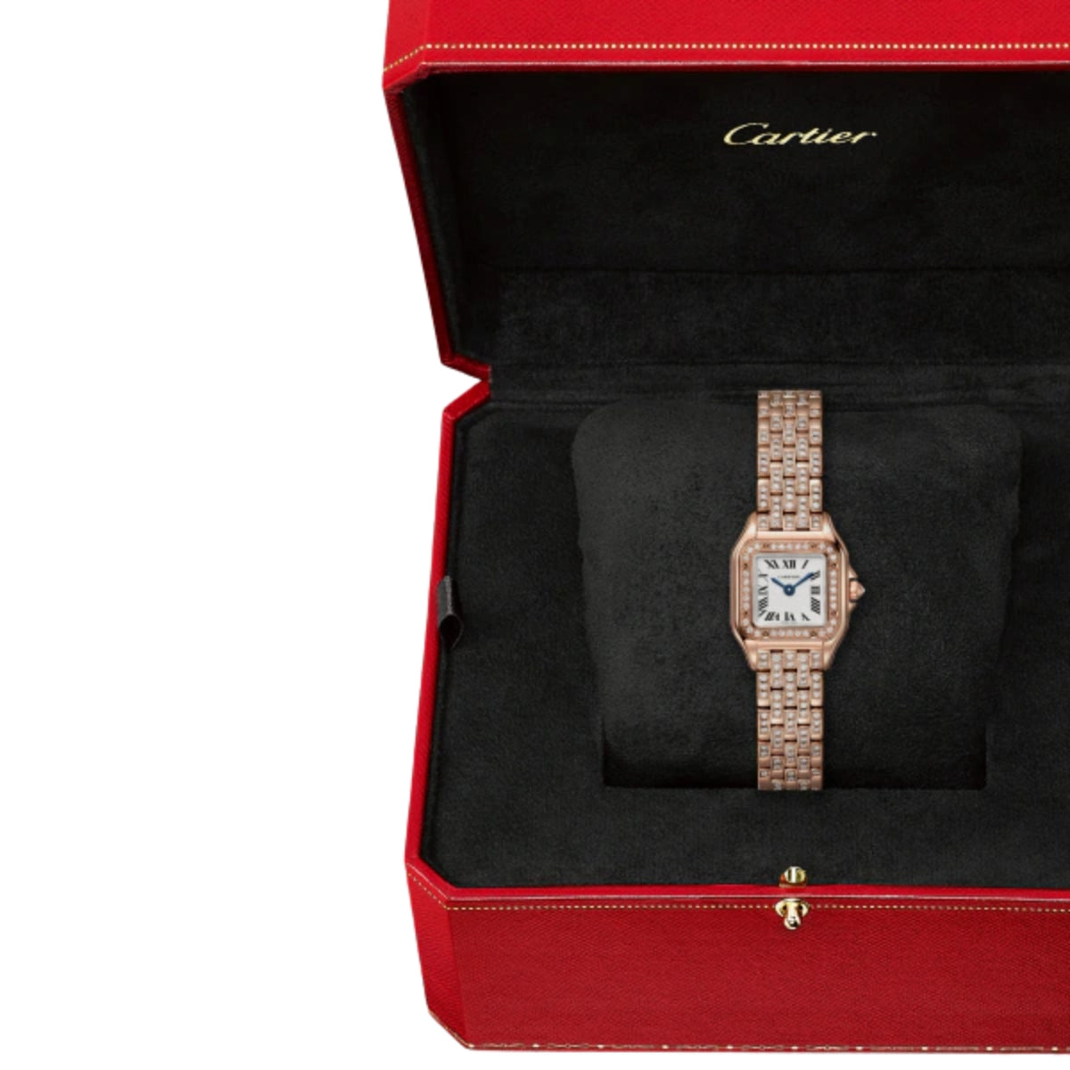 Cartier Panthere De Cartier Mini Rose Gold Diamonds WJPN0063