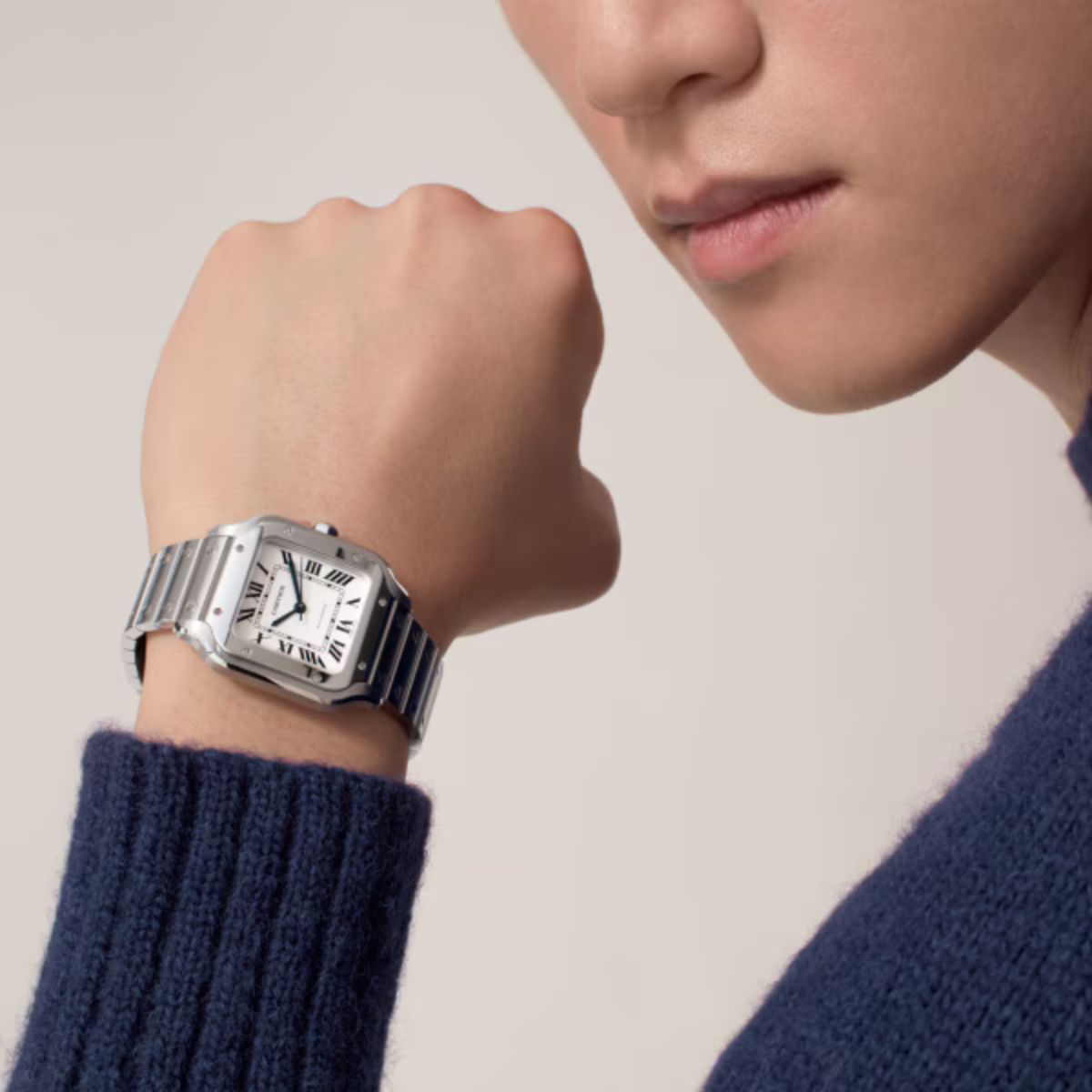 Cartier Santos De Cartier Medium model WSSA0029