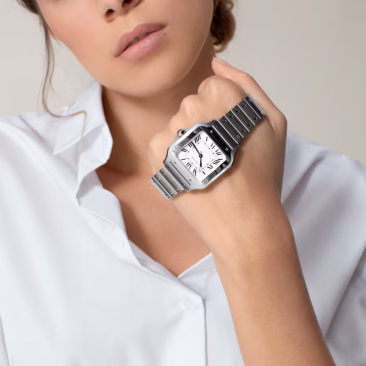 Cartier Santos De Cartier Medium model WSSA0029