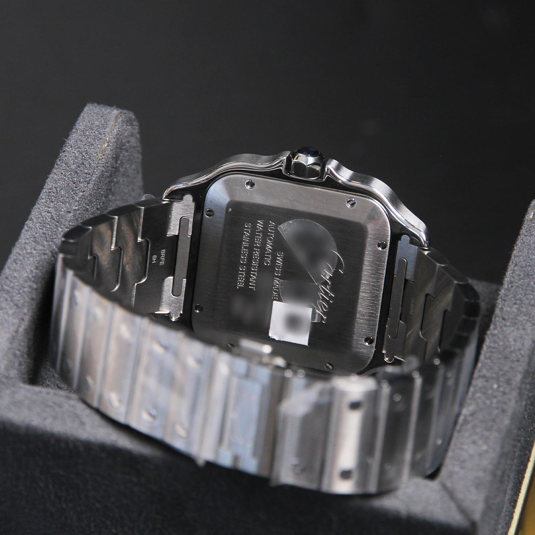 Cartier 40 Santos Large Blue Dial WSSA0071