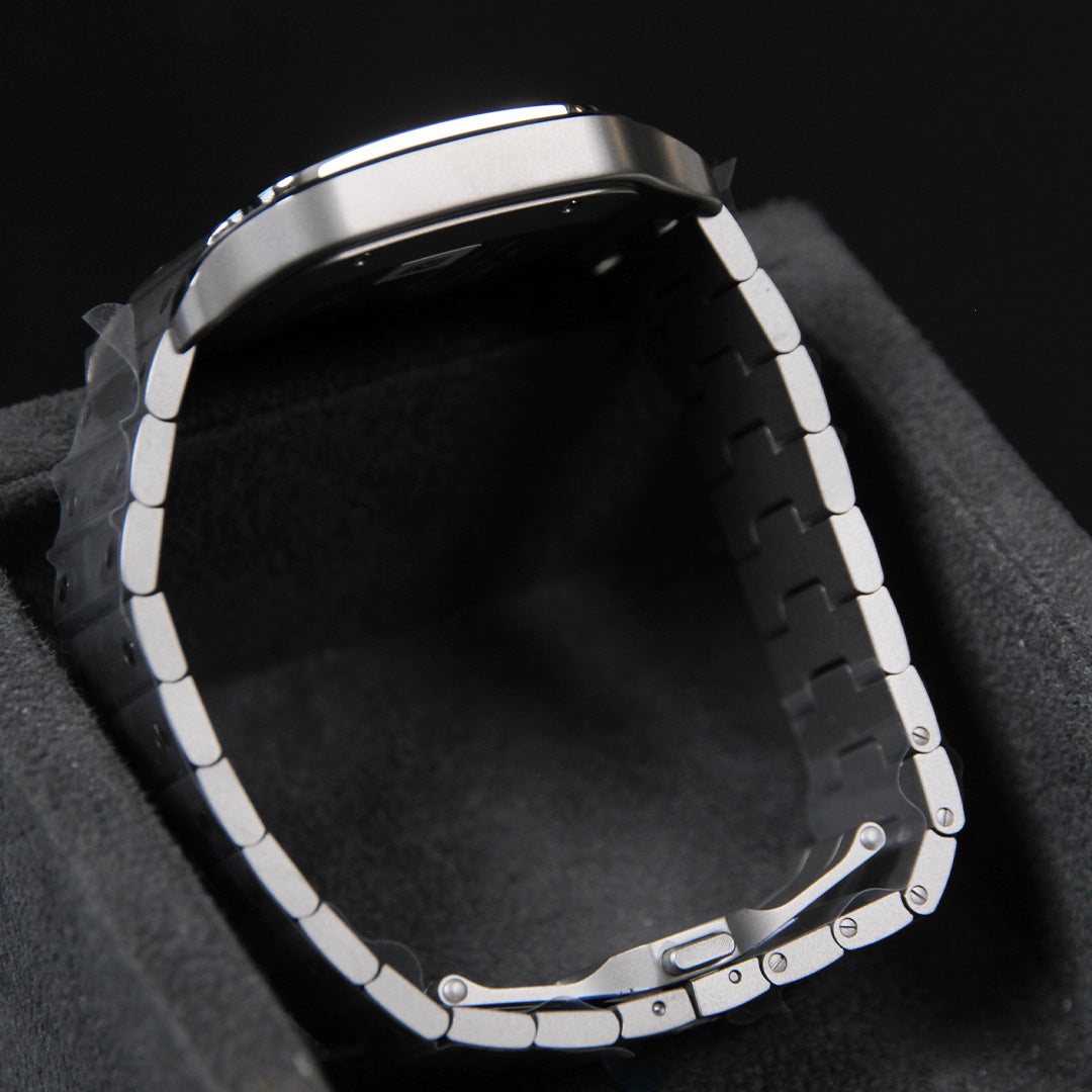 Cartier 40 Santos Large Silver Dial Titanium WSSA0089