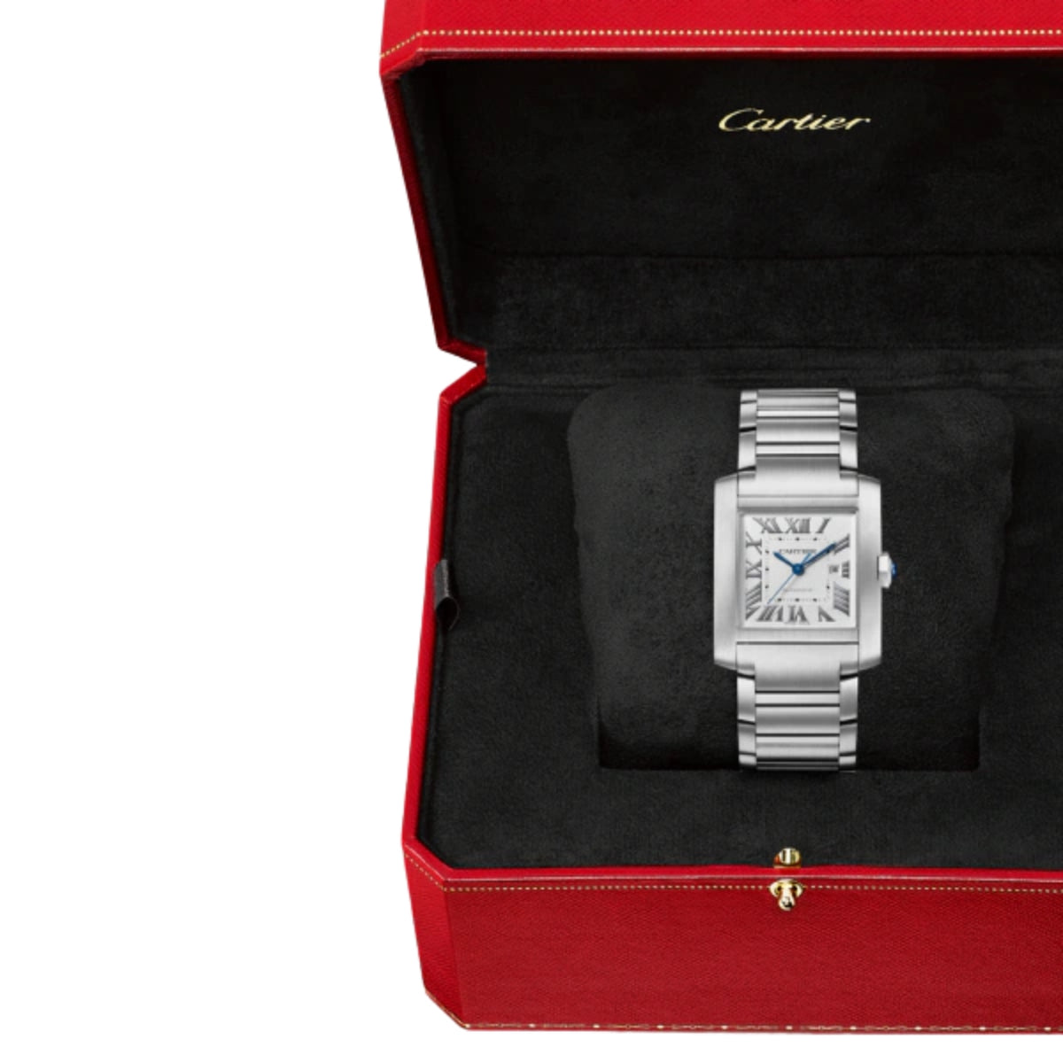 Cartier Tank Francaise Large Steel WSTA0067