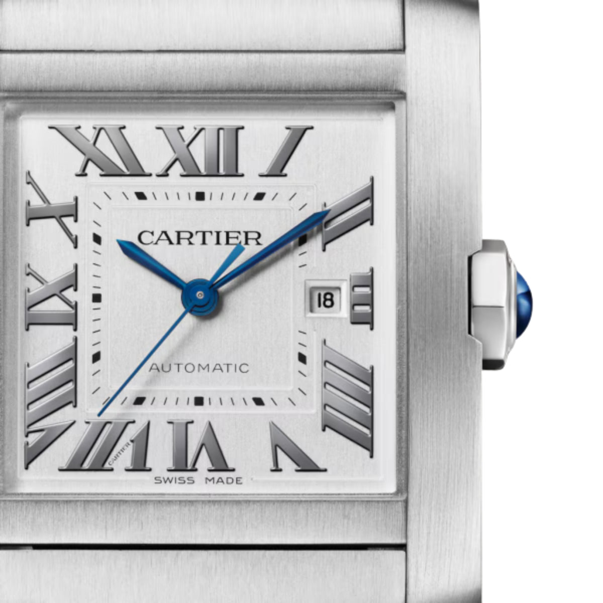 Cartier Tank Francaise Large Steel WSTA0067