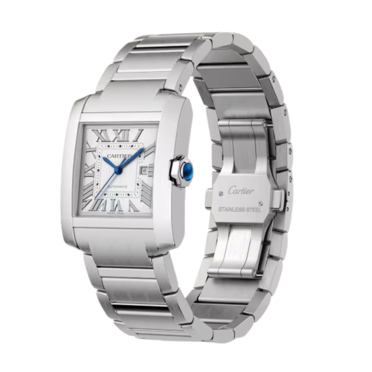 Cartier Tank Francaise Large Steel WSTA0067