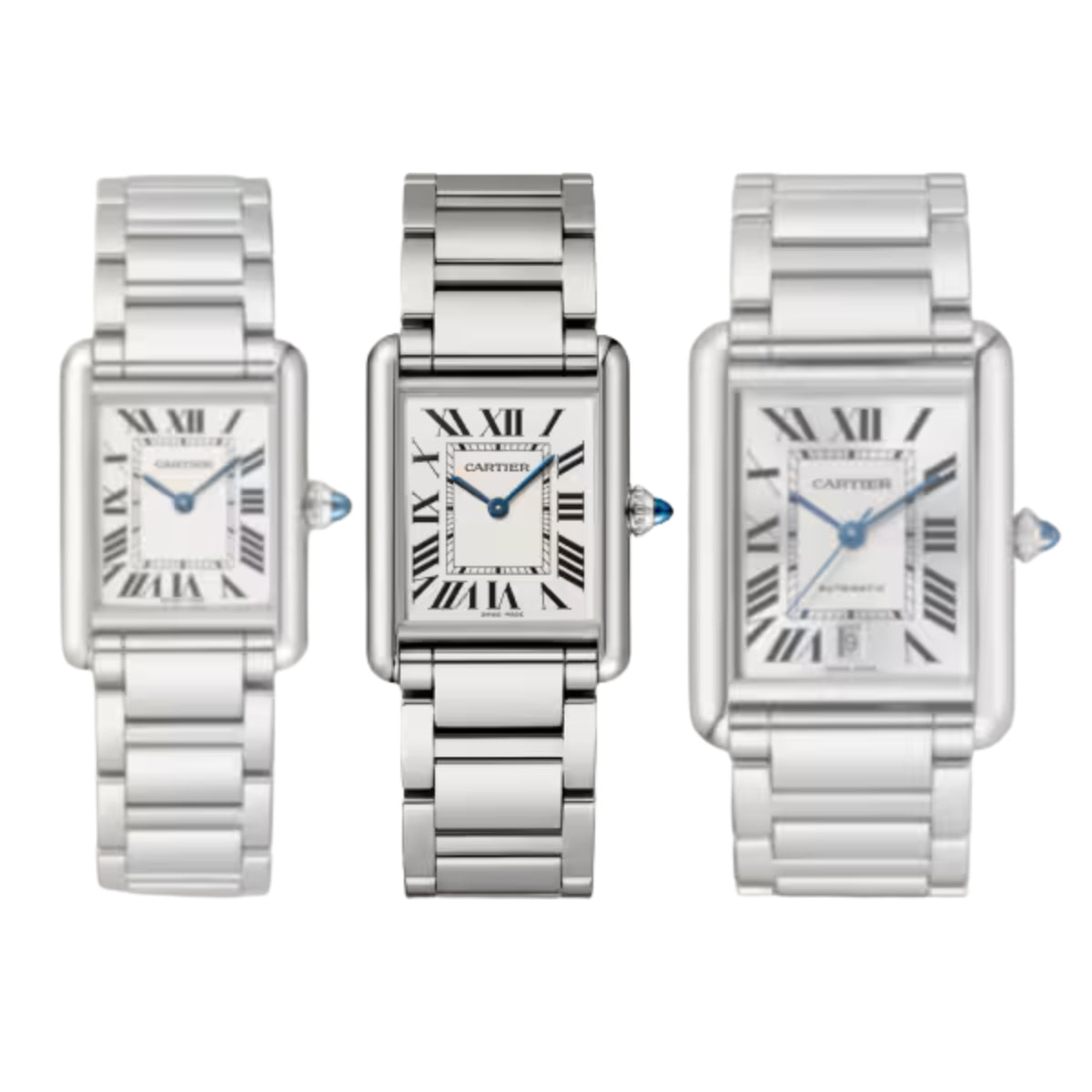 Cartier Tank Must De Cartier Large Steel  WSTA0106