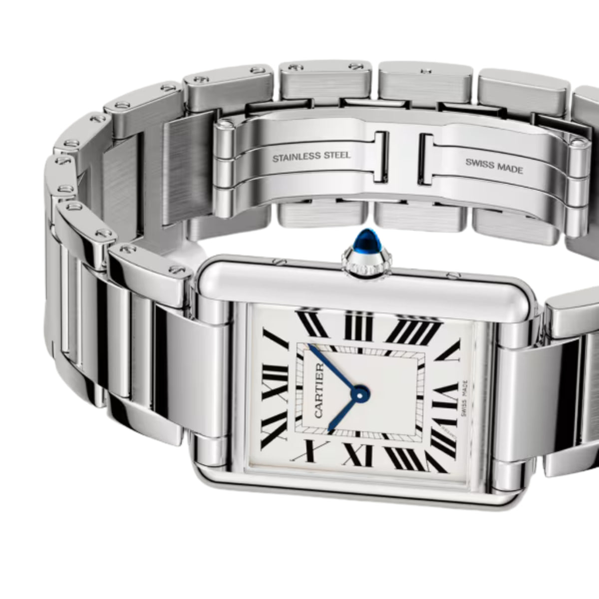 Cartier Tank Must De Cartier Large Steel  WSTA0106