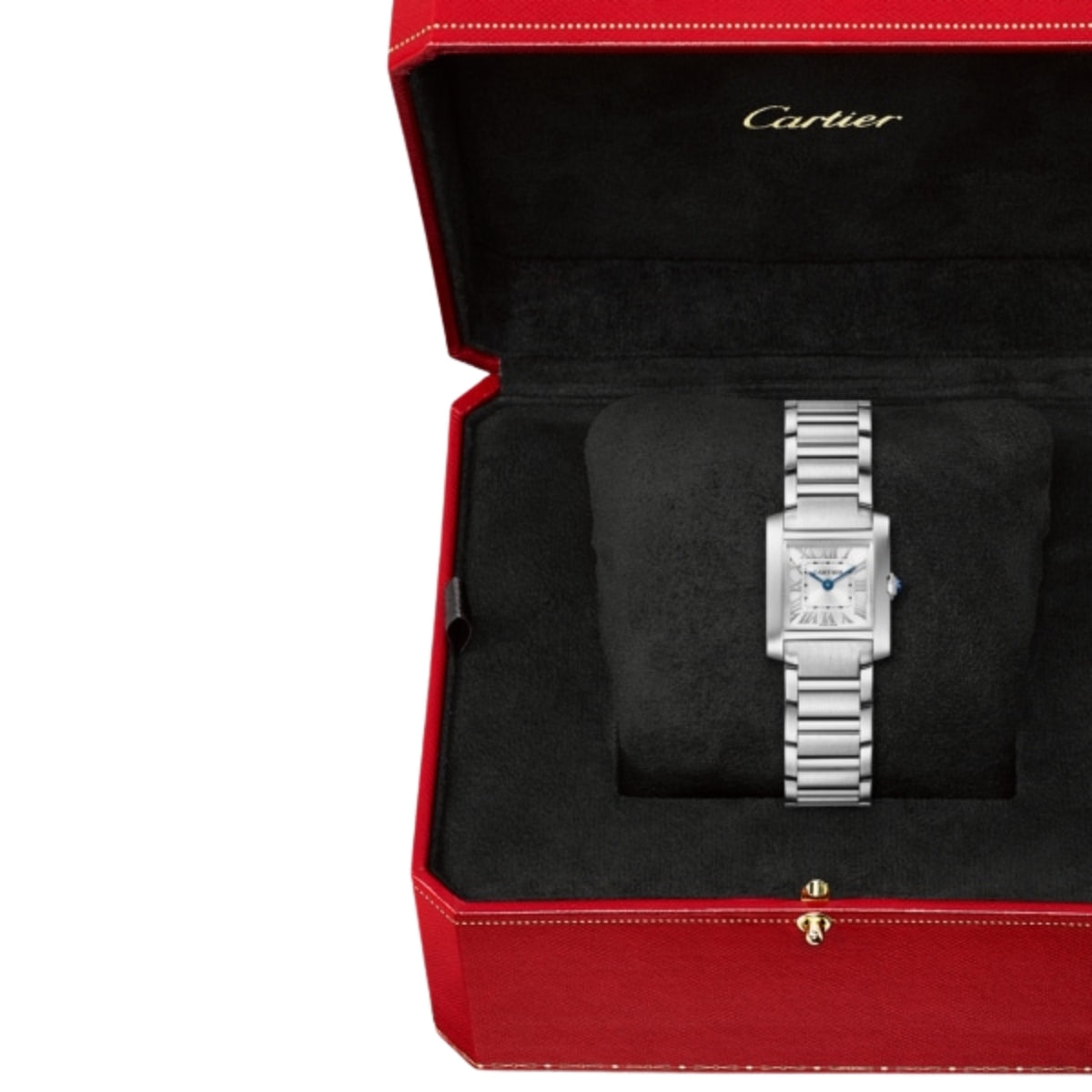 Cartier Tank Francaise Small Steel WSTA0129