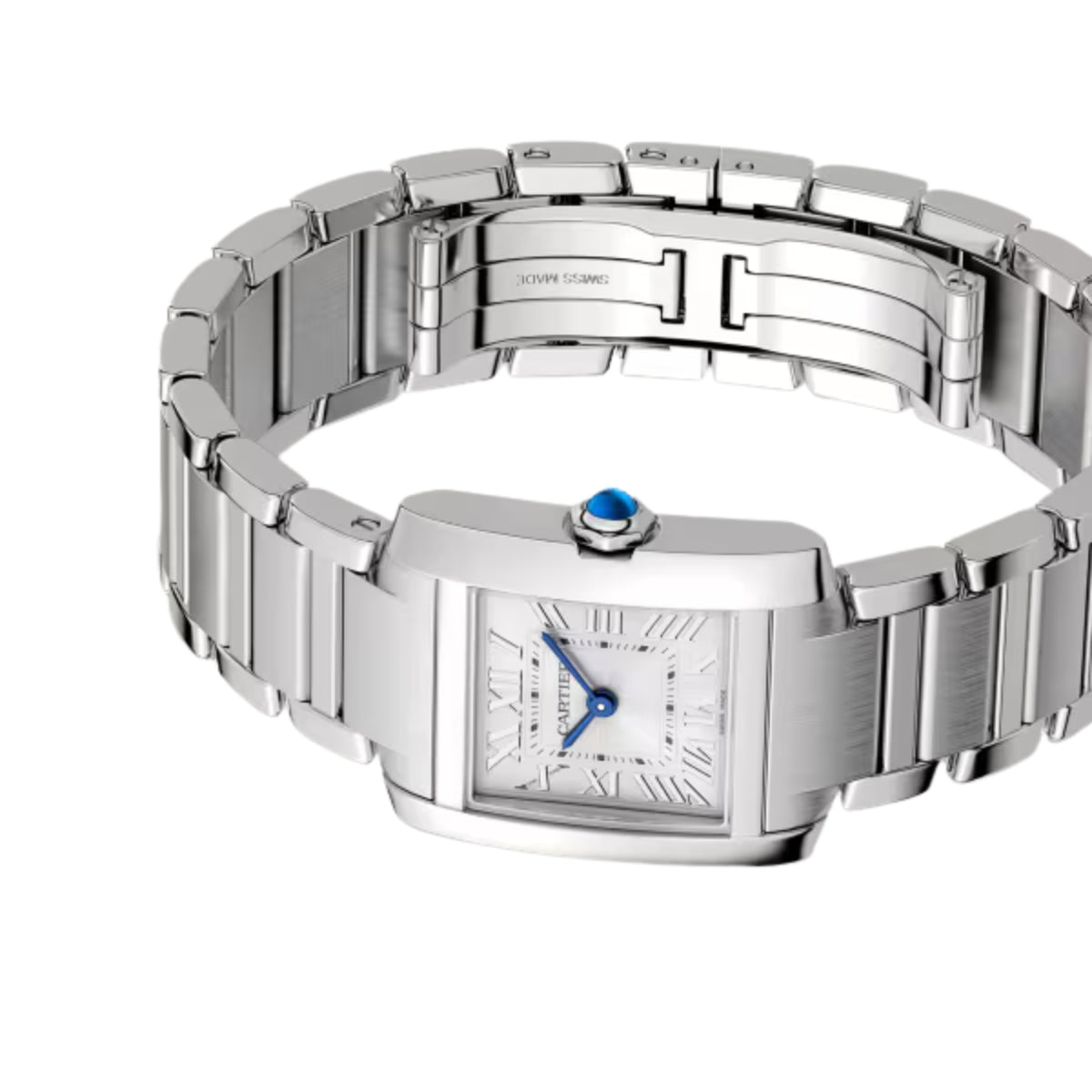 Cartier Tank Francaise Small Steel WSTA0129