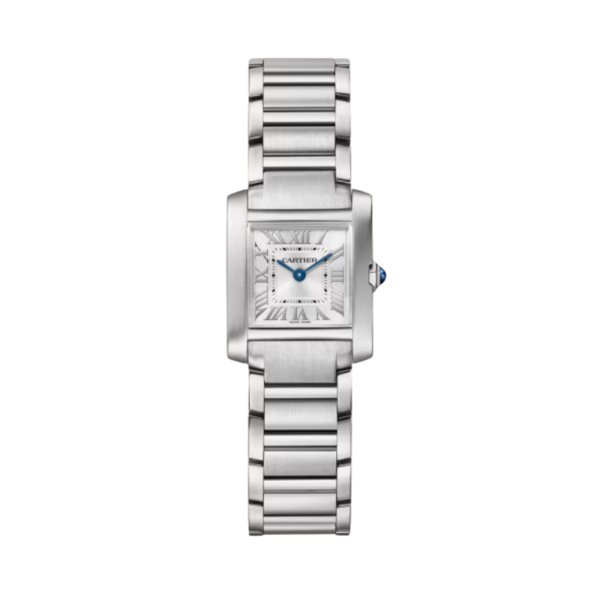 Cartier Tank Francaise Small Steel WSTA0129