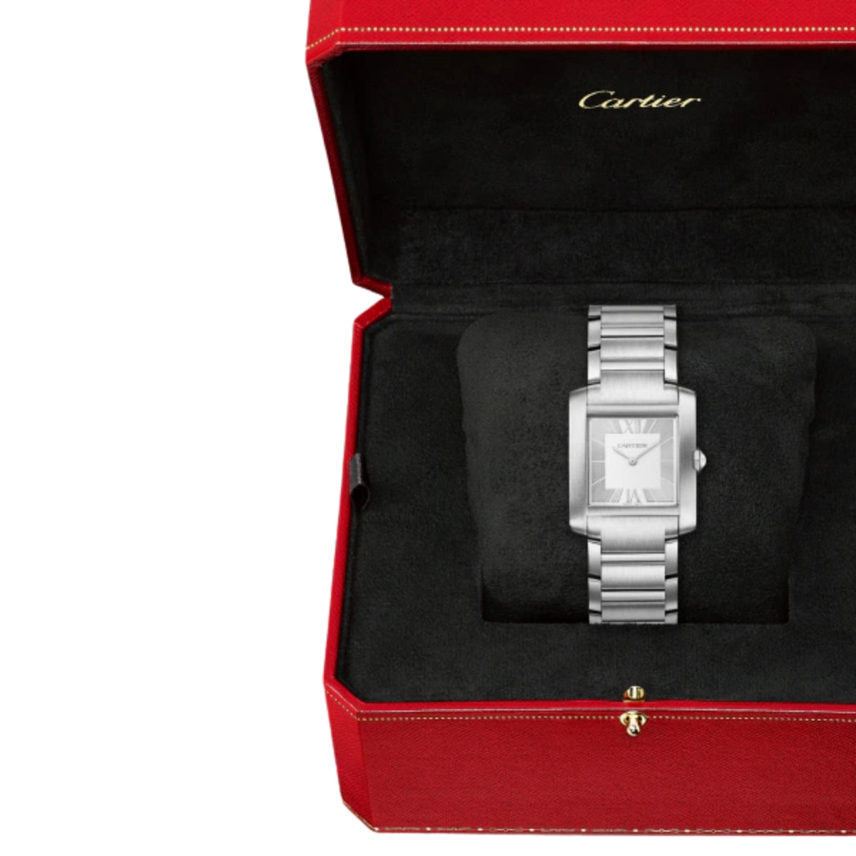 Cartier Tank Francaise Medium Steel WSTA0130