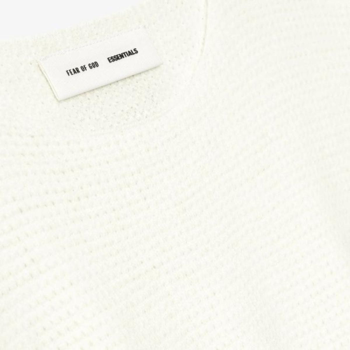 Fear Of God Essentials Waffle Short Sleeve Sweater