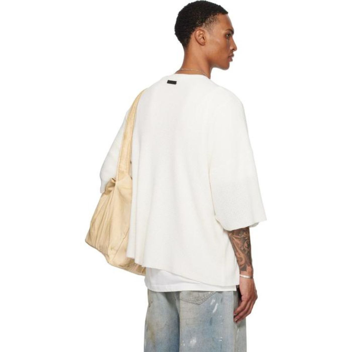 Fear Of God Essentials Waffle Short Sleeve Sweater