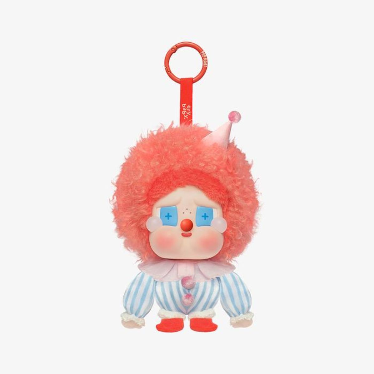 Pop Mart Why So Serious Series Crybaby Vinyl Plush Blister Pack Pendant