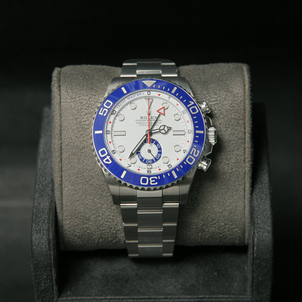 Yacht Master II White Dial 126680