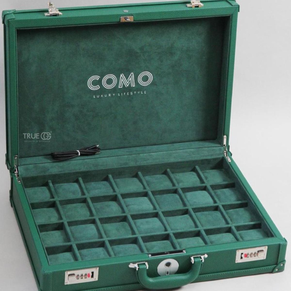 Como Watch Box Koper Jam Tangan Leather Mewah